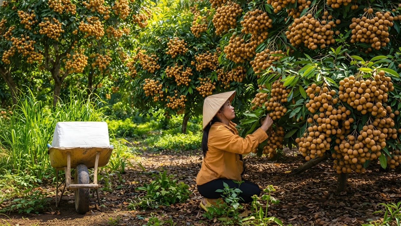 Everyday Life in the Countryside | Harvesting Longan, Cooking with Mother-in-Law, Simple Joys
