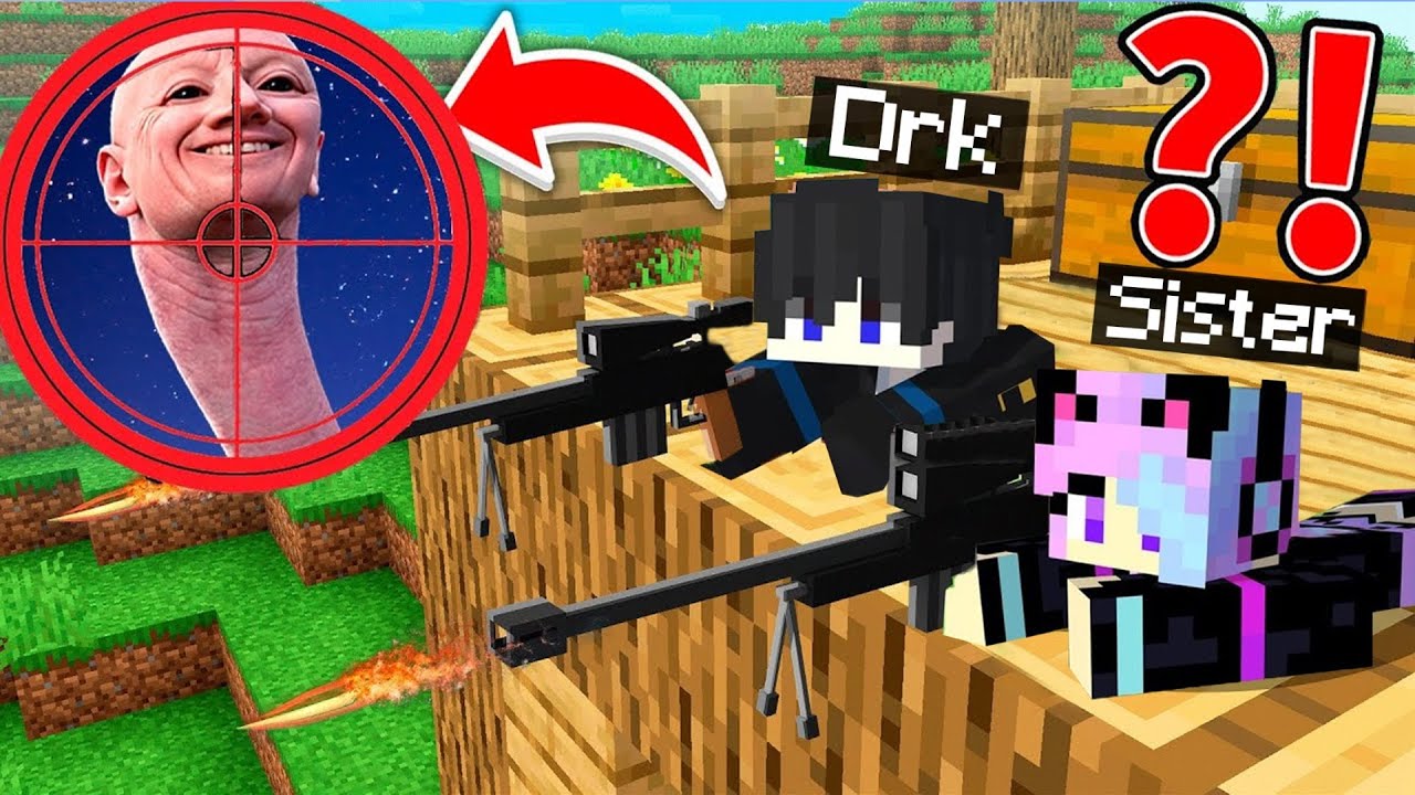 Why Drk and Sister Hunting on Tolosofobia in Minecraft!!😱