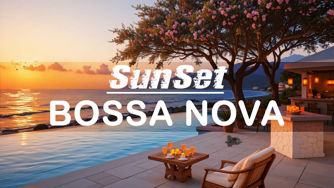Tropical Caf&eacute; Music &ndash; Soft Bossa Nova Jazz & Gentle Ocean Waves for a Peaceful Mood