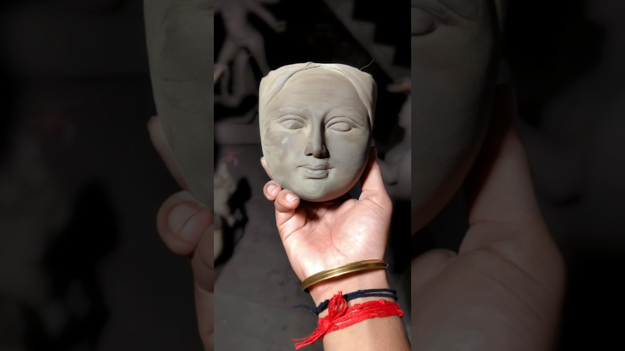 Ma Durga Making Kumartuli || Durga Status #shorts#youtubeshorts#viralvideo#durga #puja#priyojitart