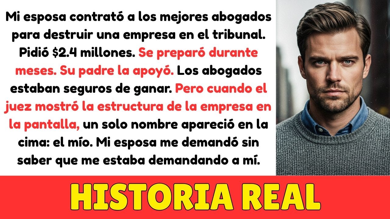 Nunca Le Dije a Mi Esposa Que la Empresa Que Ella Intenta Destruir en el Tribunal… Es Mía
