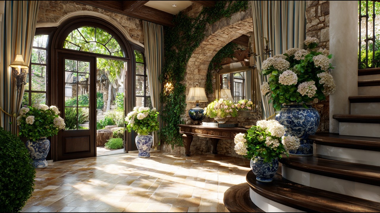 Bold & Classy Entryway Design Ideas | European Farmhouse Inspiration