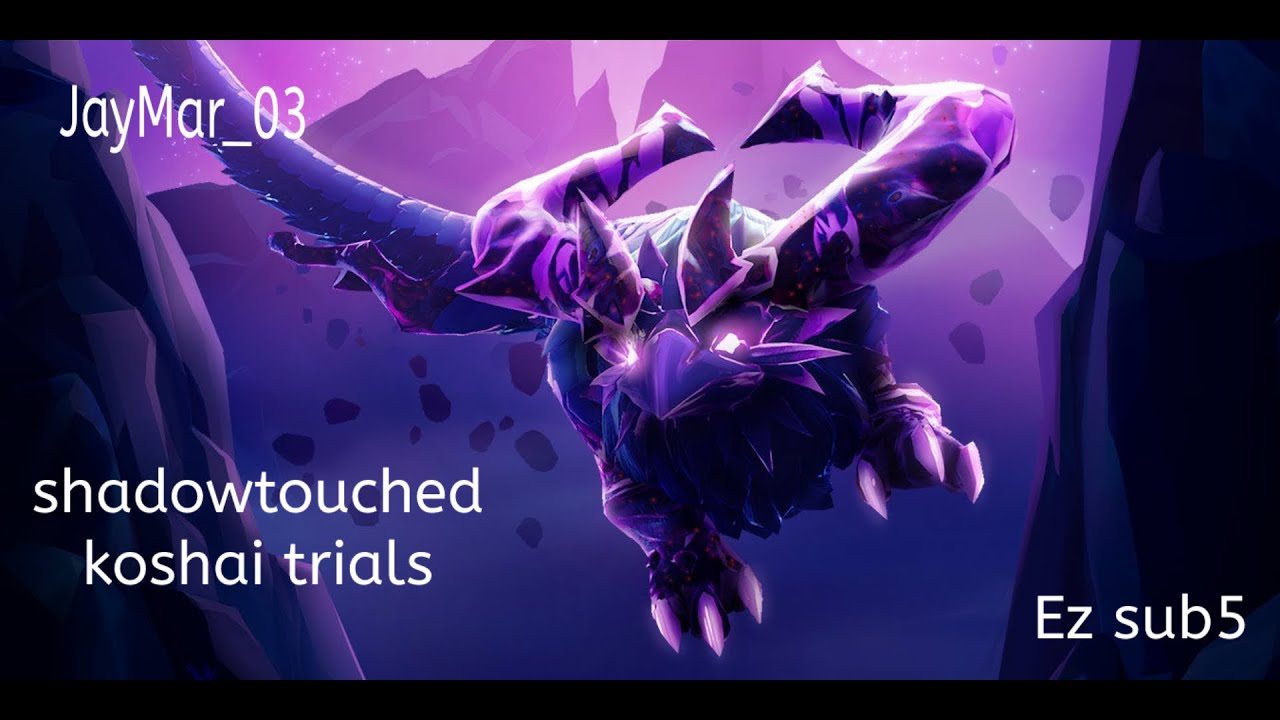 Dauntless Umbral (Shadowtouched) Koshai Trials - Chain Blades