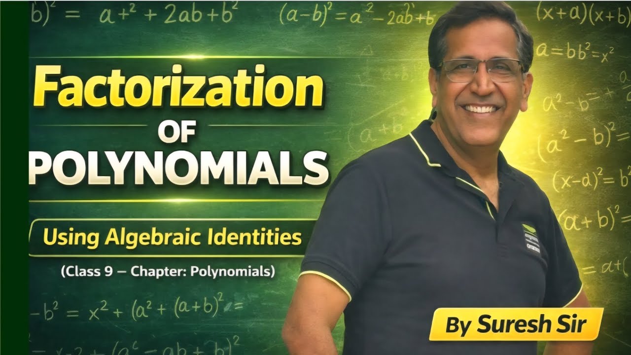 Factorization of Polynomials Using Algebraic Identities | Complete Concept with Examples |
