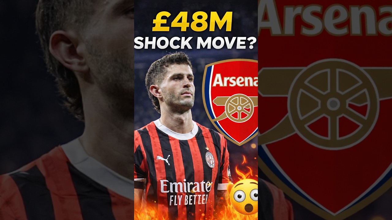 ARSENAL TO PAY &pound;48M FOR PULISIC? 😱🔥 #arsenal #shorts #footballshorts