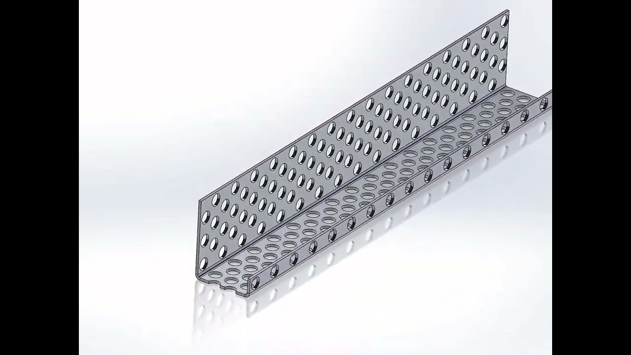 Menzies Metal Products | Perforated J Channel Rain Screen Low Back