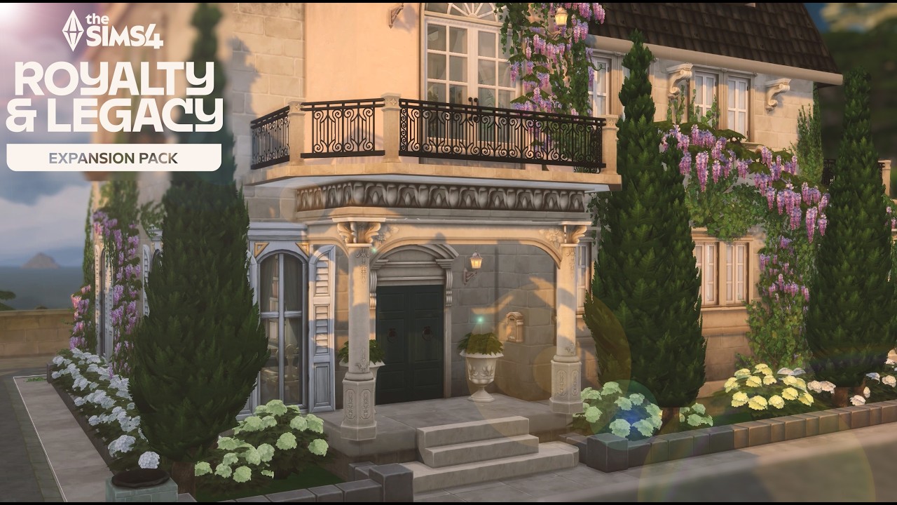 The Inherited House 🔑 Royalty & Legacy / Speed Build / THE SIMS 4