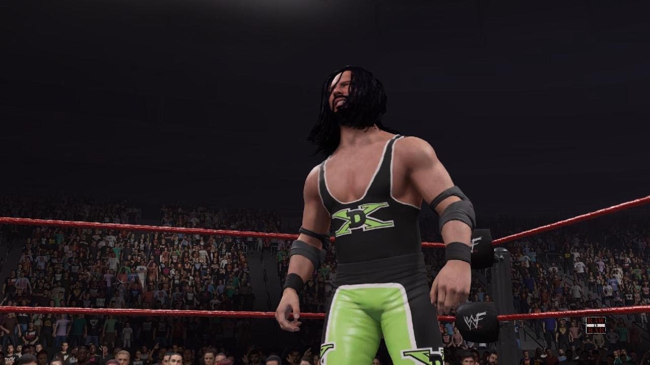 WWE 2K25_WWF RAW IS WAR: (Hardcore Title) Rikishi v Mankind v X-Pac
