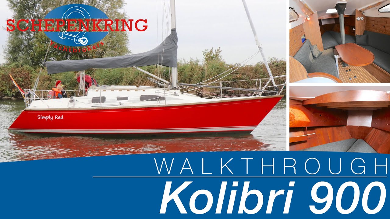 Kolibri 900 for sale | Yacht Walkthrough | @ Schepenkring Lelystad