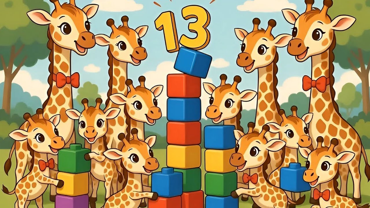Count the Animals 1 to 15 | Fun Animal Counting Song for Toddlers & Kids 🐾