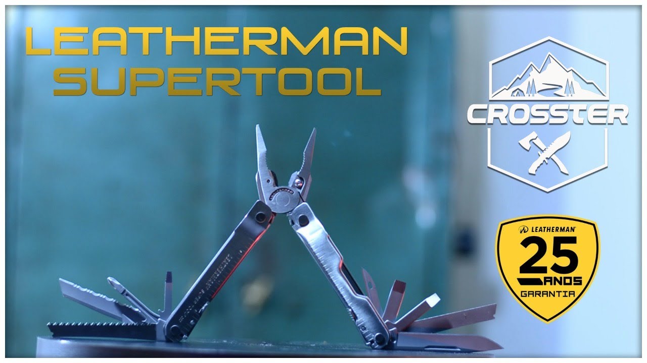 LEATHERMAN SUPER TOOL 300 -  Alicate Multifuncional com 19 Ferramentas