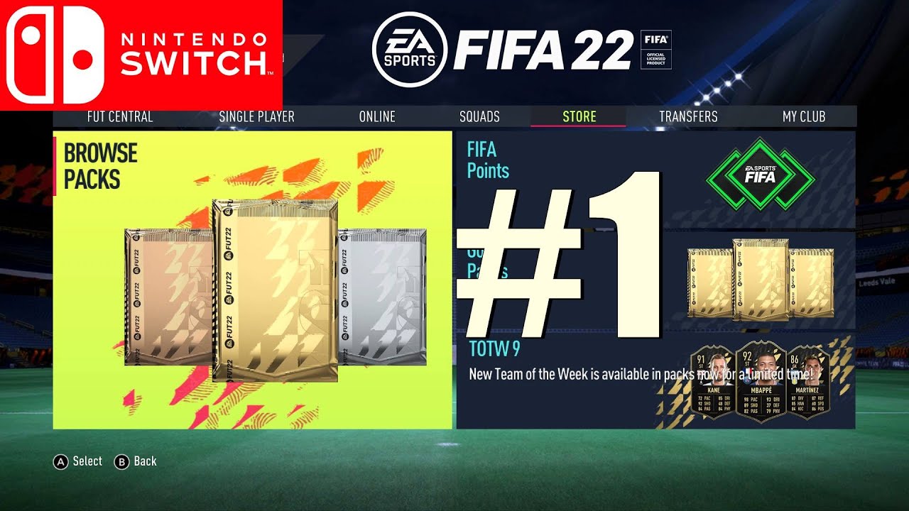 FIFA 22 Nintendo Switch™ Legacy Edition Ultimate Team Gameplay 1080p 60FPS #1