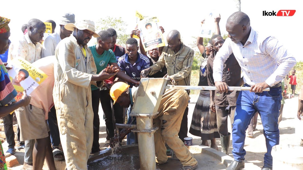 Clean Water Finally Flows in Afrika Village After VP Alupo’s Intervention