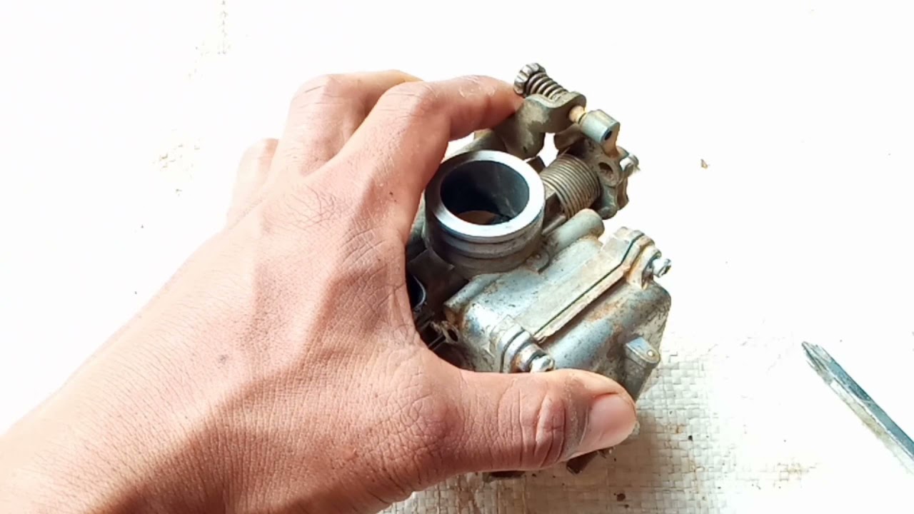 pasang komponen karburator kawasaki zx 130 sampe motor hidup lagi @ frengky production