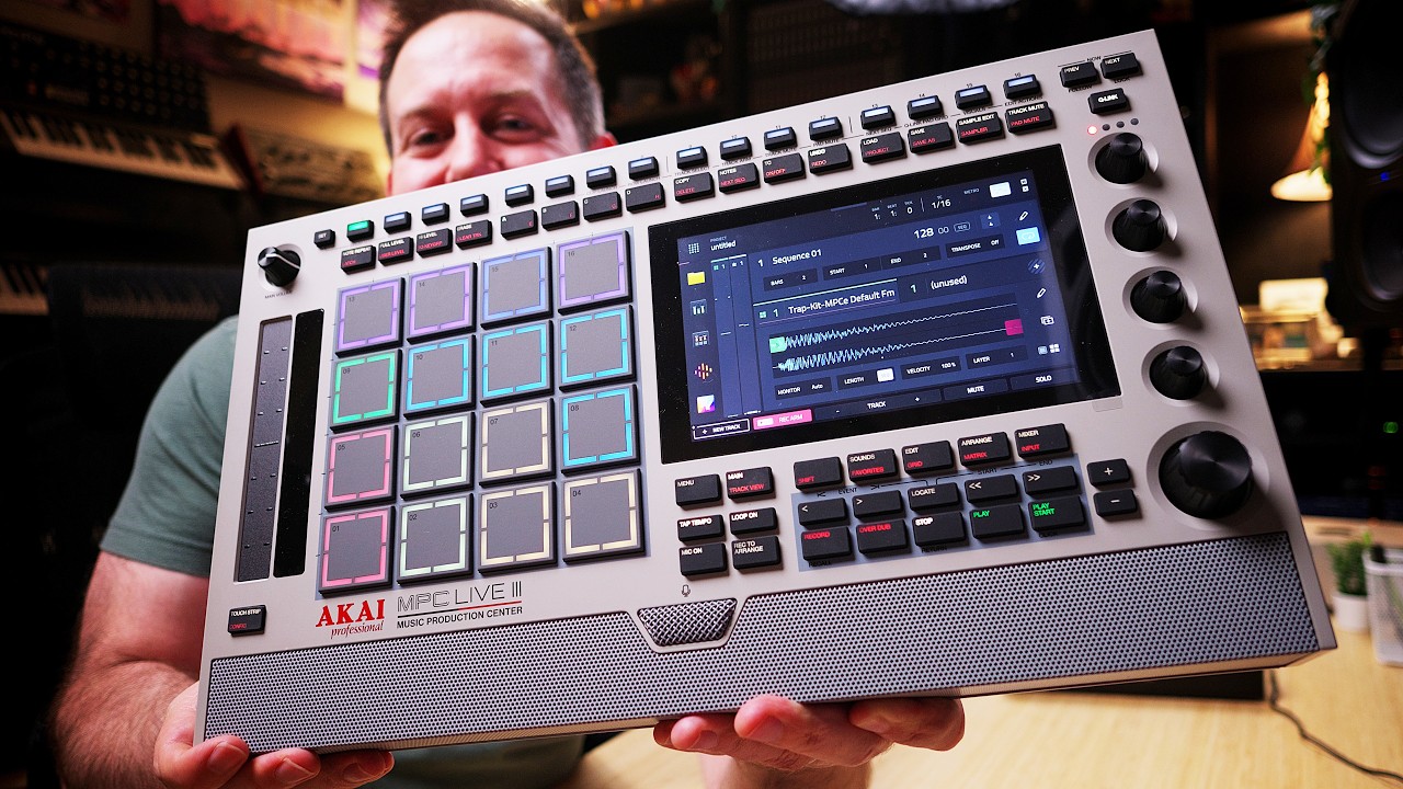 Мои мысли об AKAI MPC Live 3 Retro! И впечатления от рабочего процесса в MPC3 👀