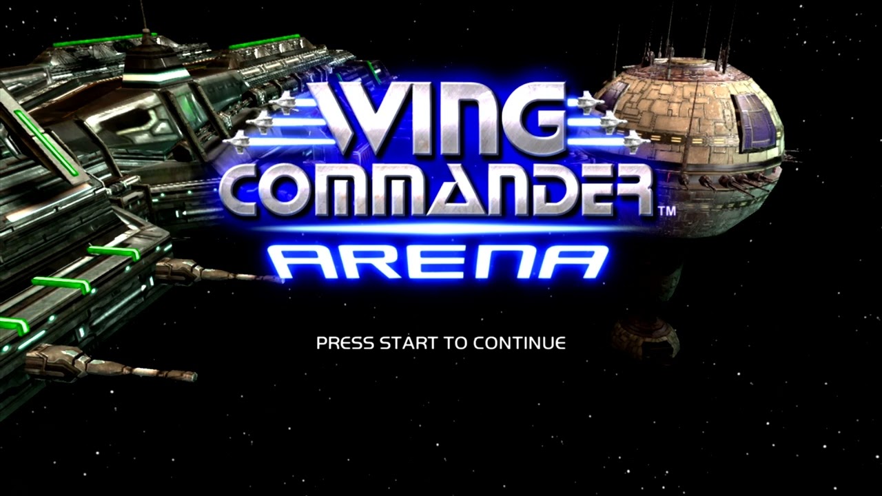 Wing Commander Arena Title Screen (Xbox 360)