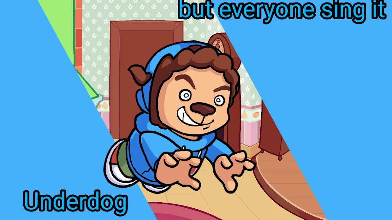 🎤Underdog but everyone sing it. Beautiful🎤