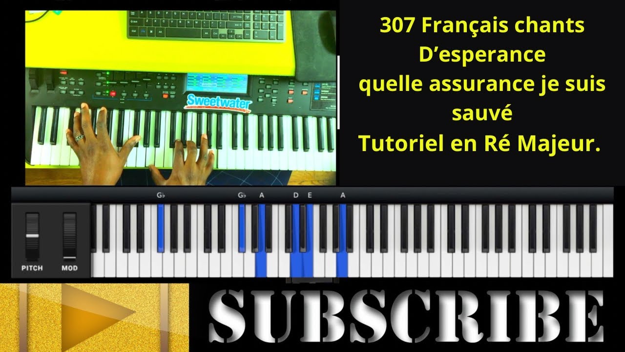 Quelle assurance je suis sauvé Re Majeur. 40em leson