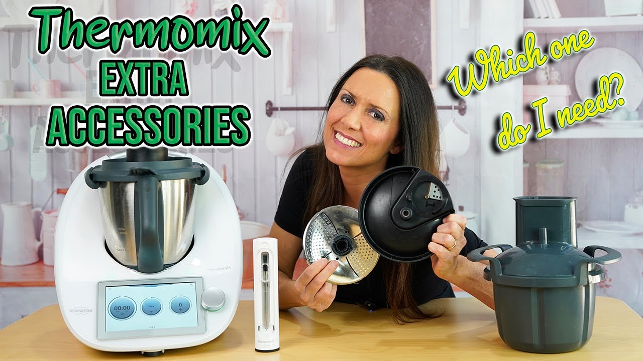 Thermomix Extra Accessories: Cutter, Spiralizer, Sensor, Peeler - all included in the March'25 deal!