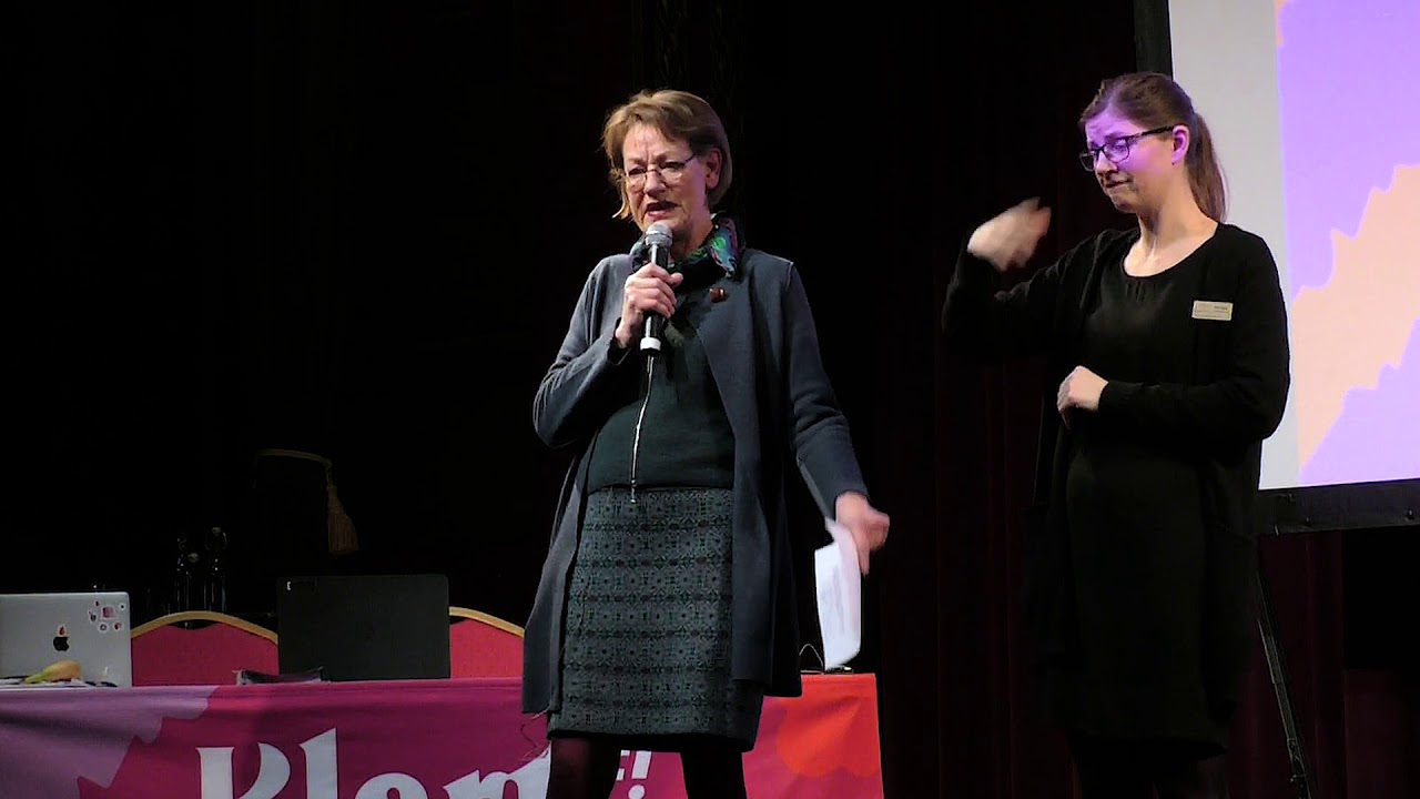 Gudrun Schyman h&aring;ller programf&ouml;rklaring - Val&aring;r 2018