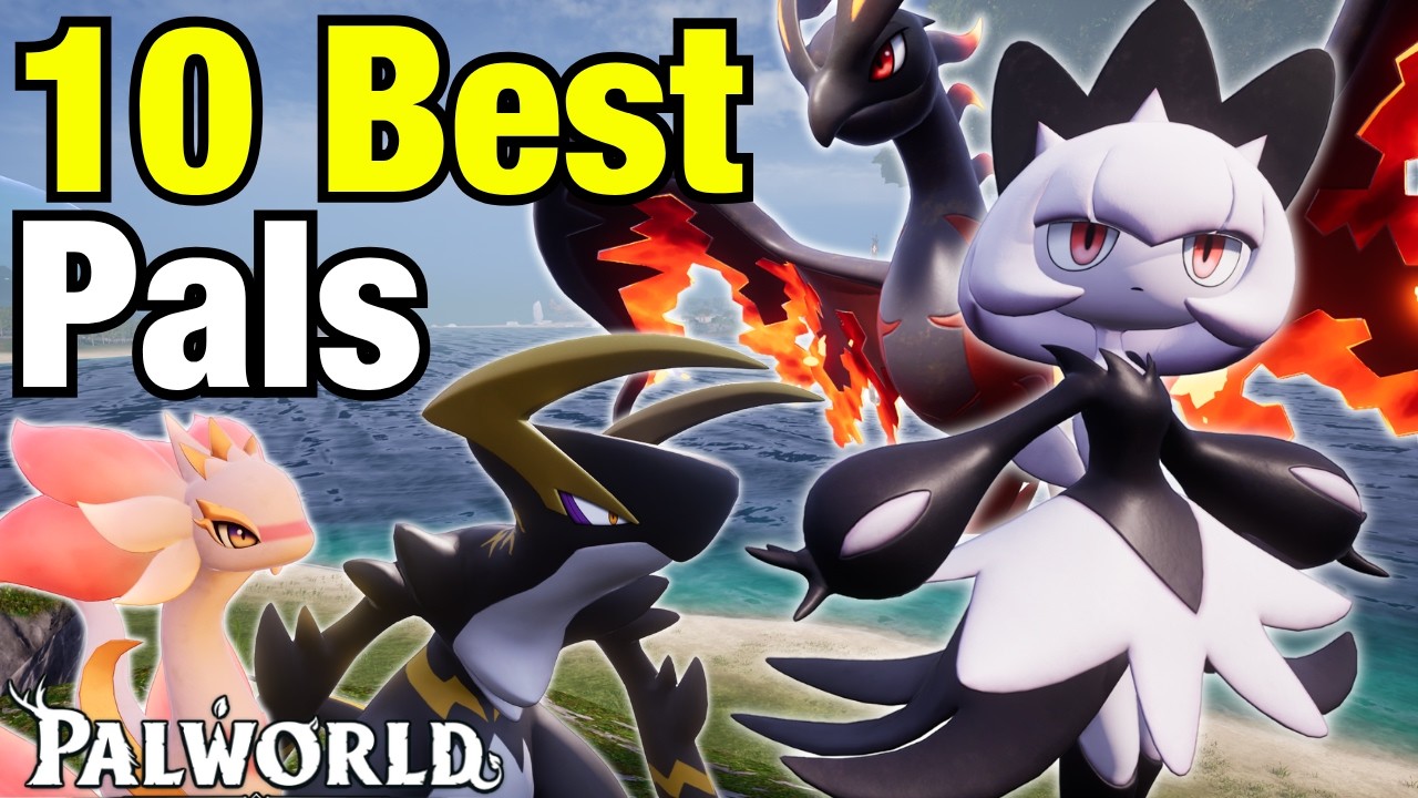 10+ STRONGEST PALS in Palworld 1.0
