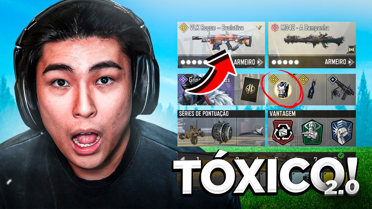 USEI O ARMAMENTO 2.0 MAIS TÓXICO DO COD MOBILE! 🤢