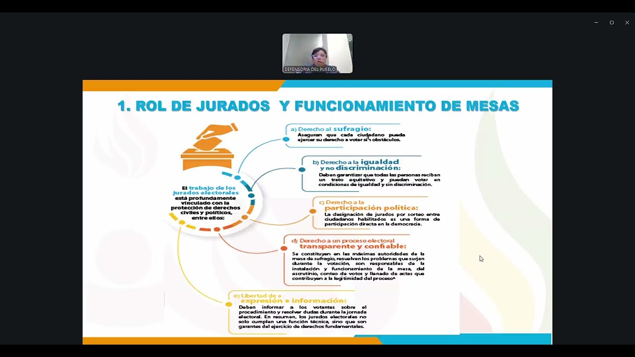 rol de la defensoría del pueblo en procesos electorales
