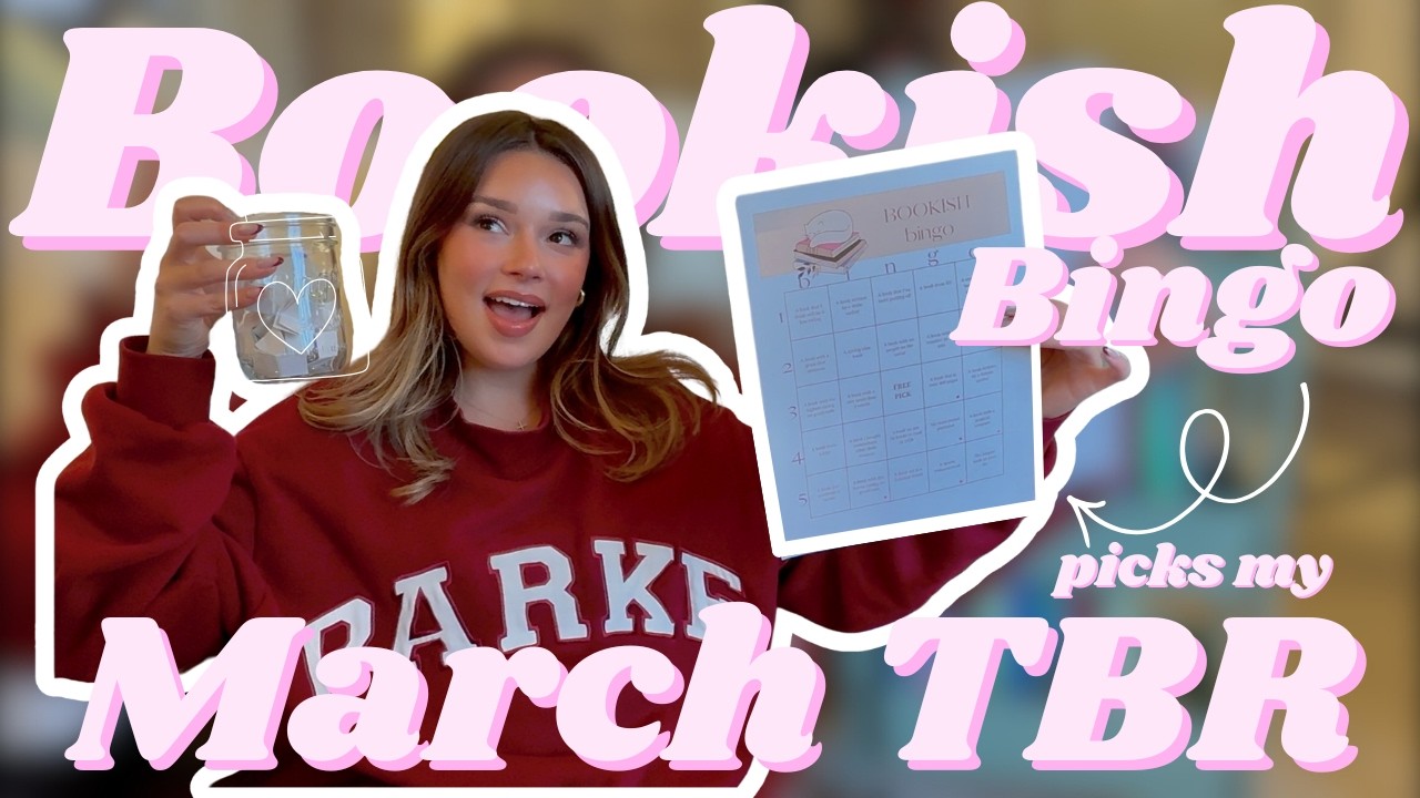 bookish bingo picks my MARCH TBR📚🎀🌸