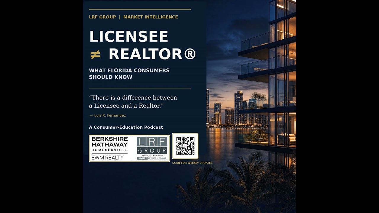 LRF Podcast Licensee vs Realtor