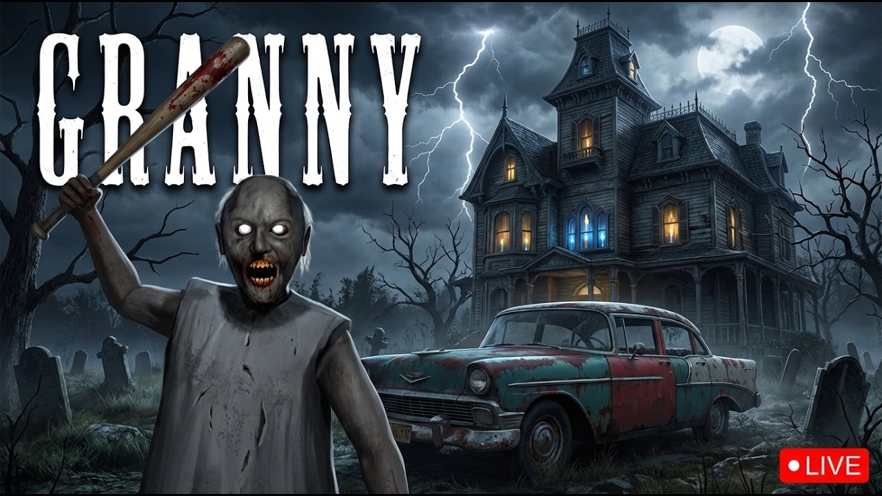 Granny Live Horror Escape Gameplay | Granny  Shorts Live Stream | Horror Game Live
