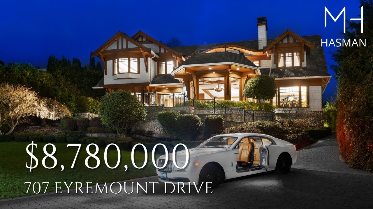 A .56 Acre Grand-Scale Estate Residence with Jetliner Views in West Vancouver's British Properties