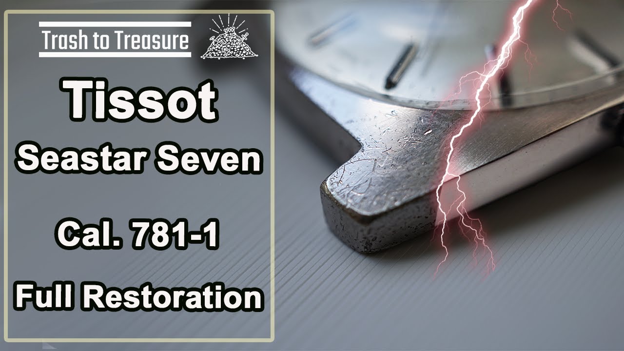 Из мусора в сокровища. Эпизод 1: Tissot Seastar 7 Cal. 781-1 | Полная реставрация винтажных часов...