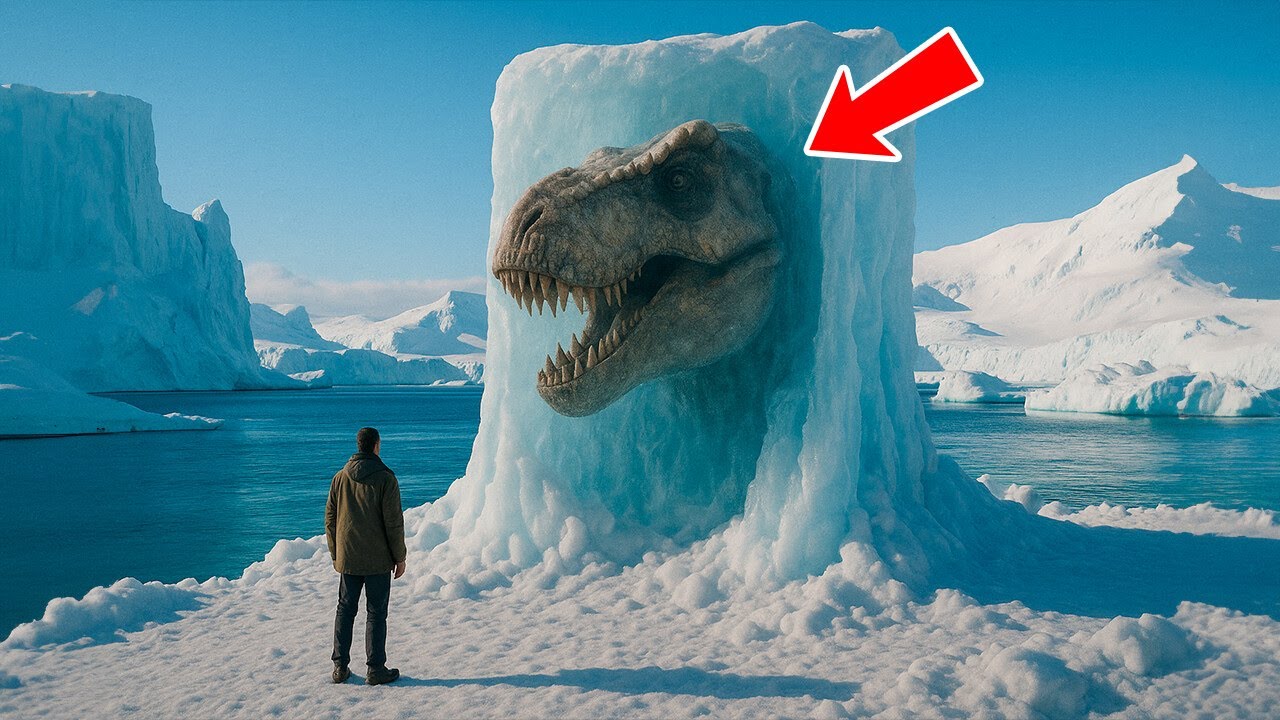 Czy naukowcy właśnie znaleźli dinozaury zamrożone w lodzie Antarktydy?