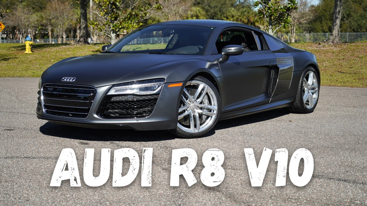 The 2014 AUDI R8 V10 is the BEST Entry Level Supercar