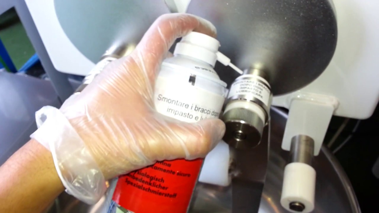 AMASADORAS BRAZOS Puntos de lubricacion exterior