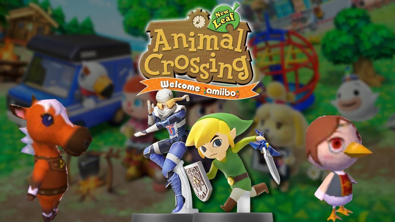 Summoning Epona and Medli in Animal Crossing: New Leaf - Welcome amiibo