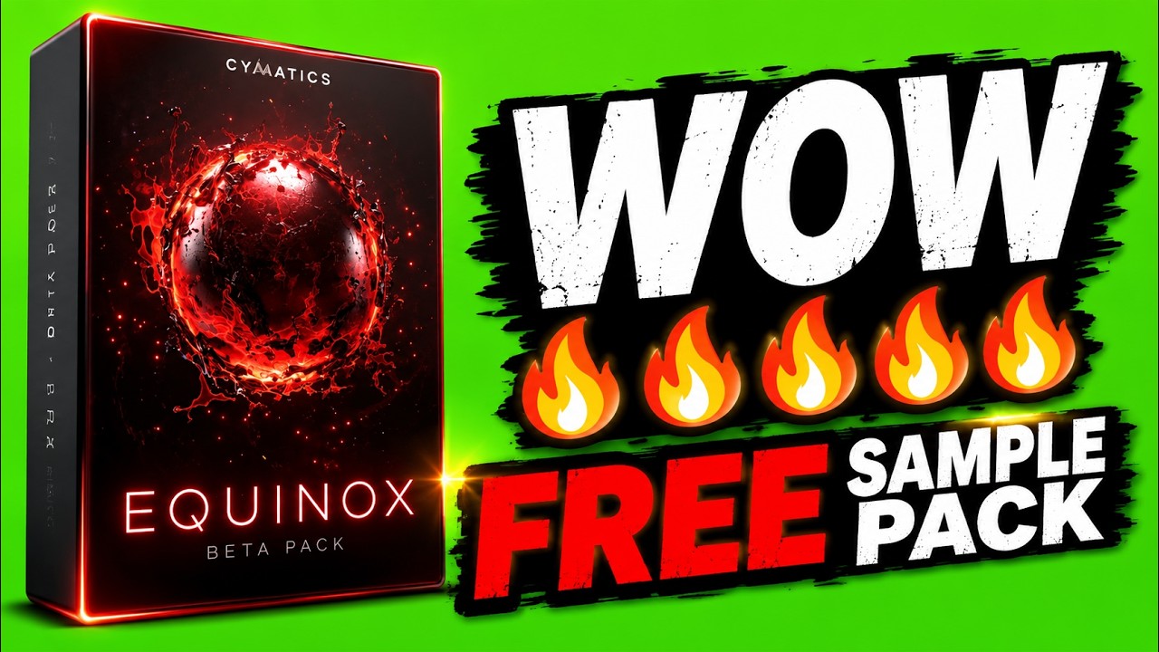HOLY CRAP! all this is FREE || Equinox Beta Pack - Cymatics 🔥🔥🔥🔥🔥