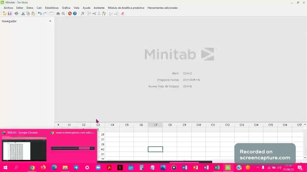 COOMPARACIÓN LSD Y TUCKEY EN EXCEL Y MINITAB (PROFESORES)/leslie vo