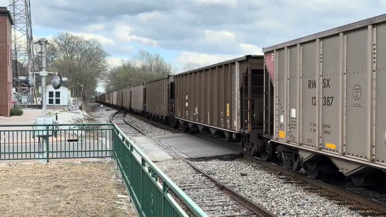 BNSF Coal Train 25 Collierville TN