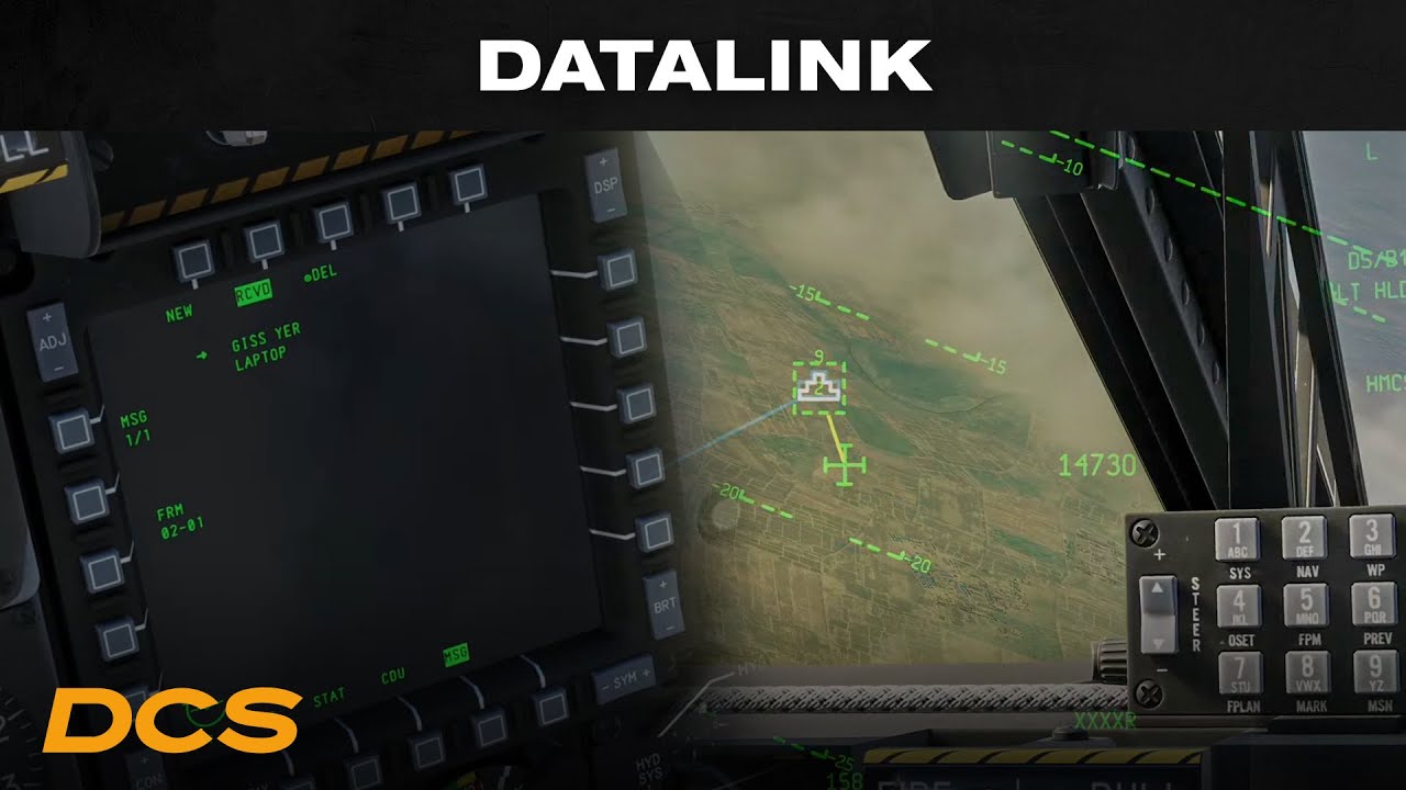 DCS A-10C II Учебник 7 &mdash; Канал передачи данных