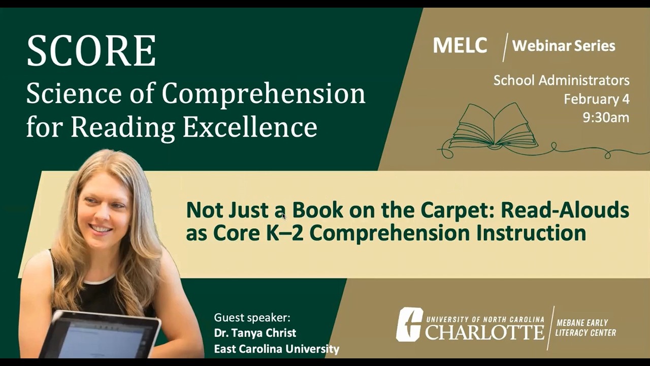 SCORE Webinar #3 Video with Dr. Tanya Christ 02 04 2026