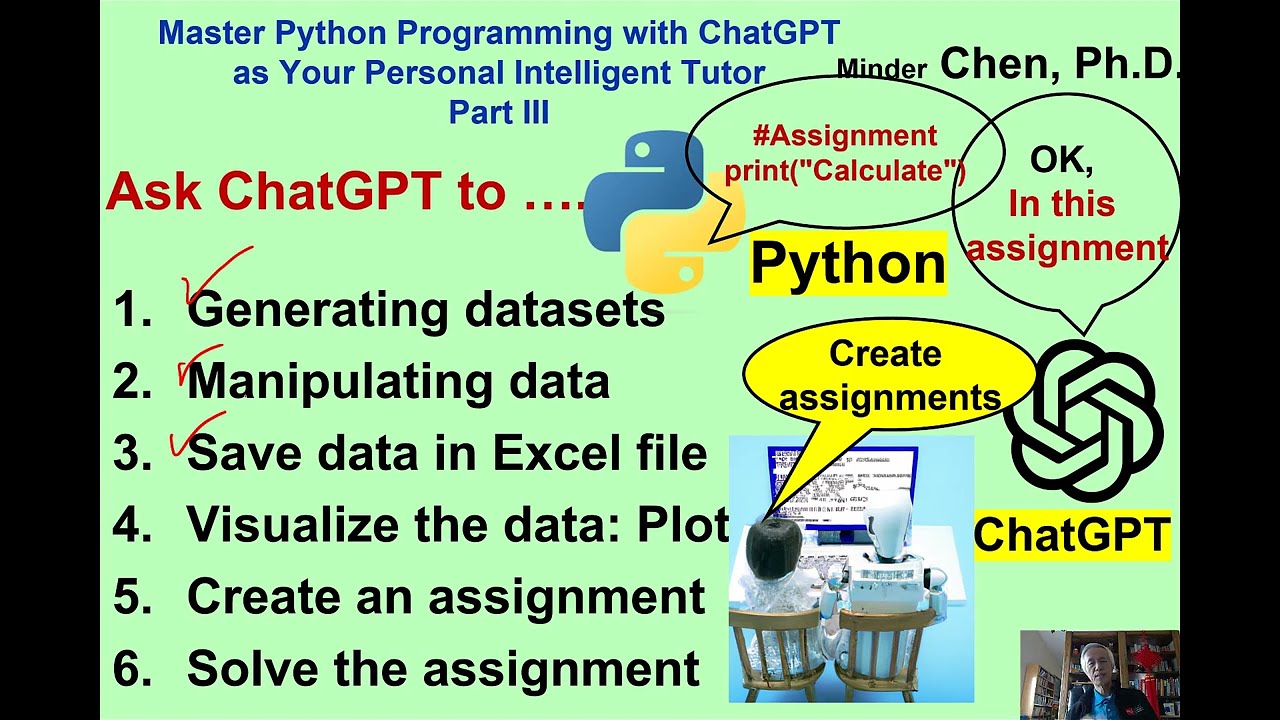 Master Python with ChatGPT (3): Generate Dataset, Plot charts, Save to Excel & Create assignments