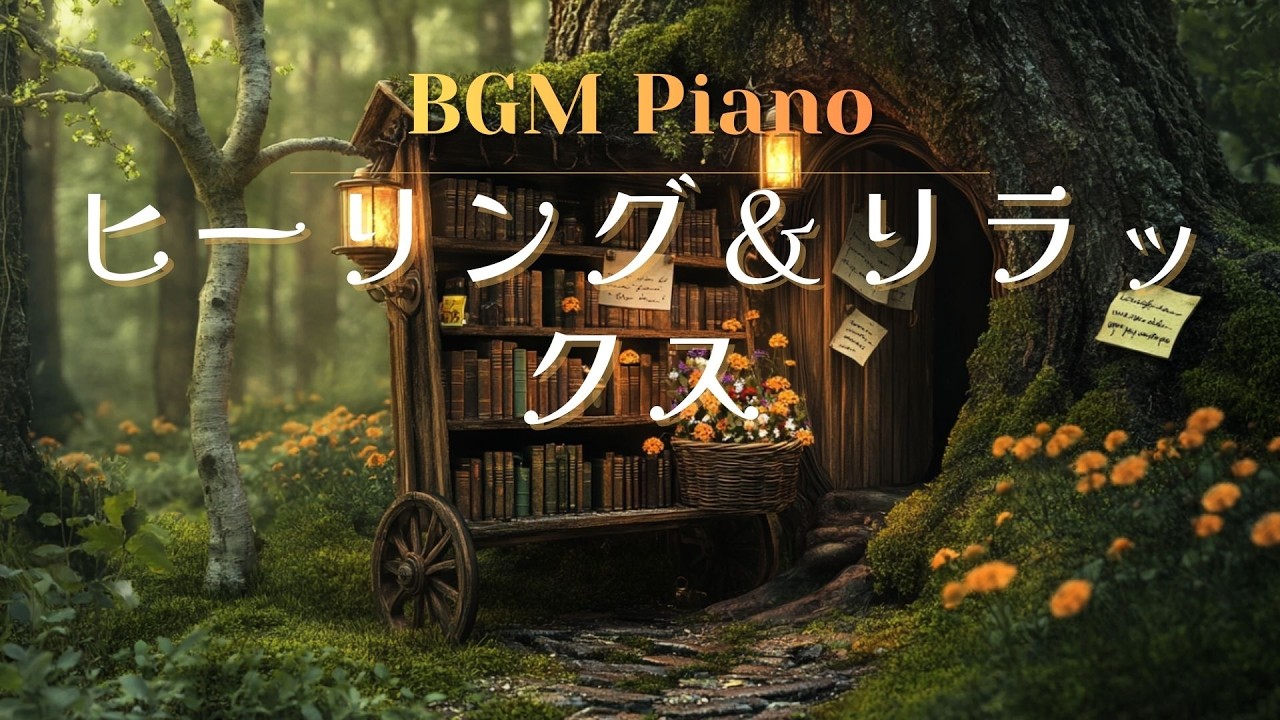 【BGM】3時間で心が癒される音楽｜relaxation｜calming｜作業用BGM｜読書用BGM | 睡眠BGM | healing