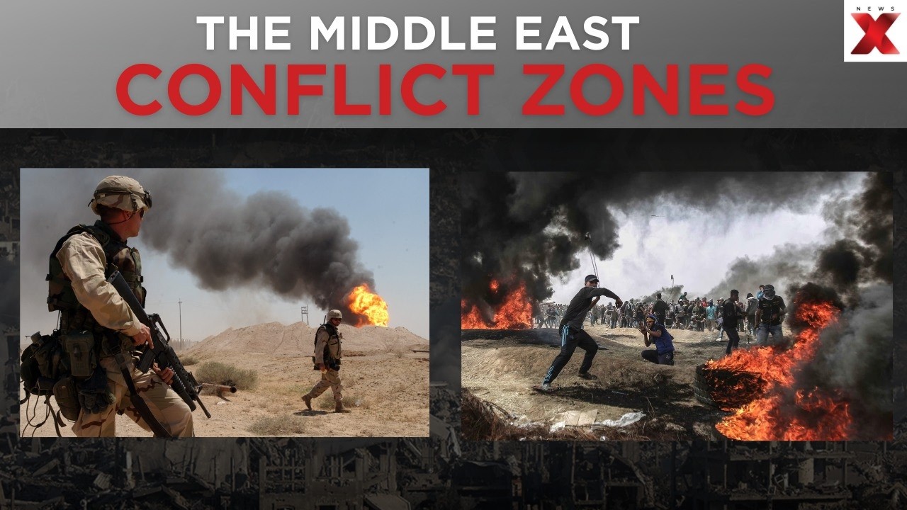 Iran-US War Explained: All the Middle East Conflict Zones