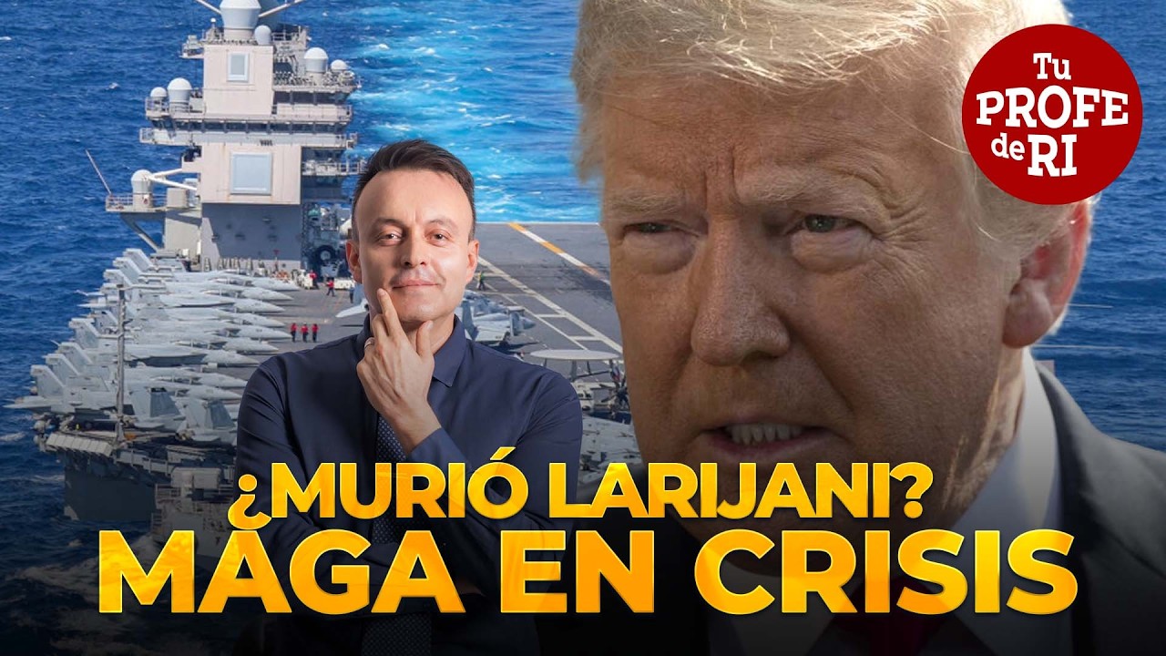 ¡ACABA DE PASAR! BAJA DE LARIJANI. RENUNCIA DIRECTOR DE C0NTRATERR0RISMO DE EEUU. PROTESTA VS GU£RRA