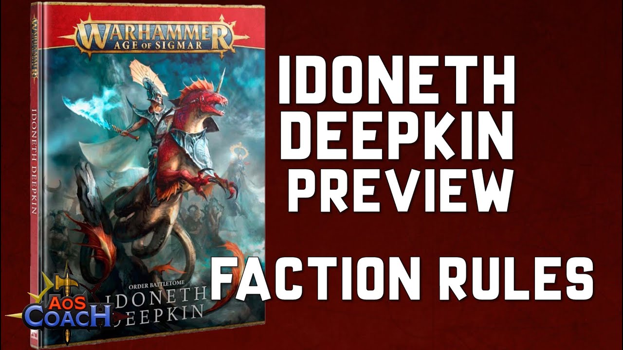 Faction Rules &ndash; Idoneth Deepkin Battletome Preview | 3rd Edition Warhammer Age of Sigmar
