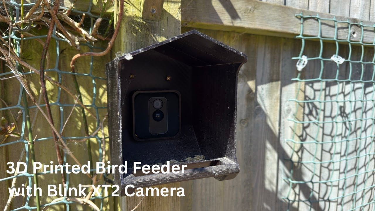 Simple Bird Feeder Camera and very hungry birds!