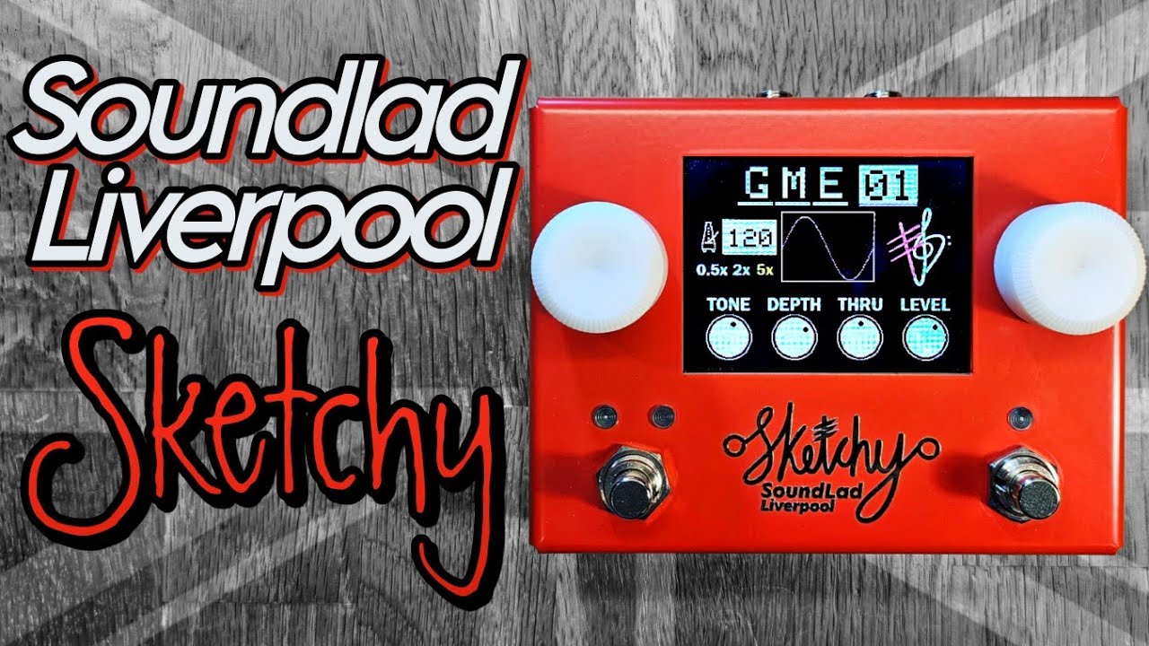 SoundLad Liverpool Sketchy - draw your own tremolo!