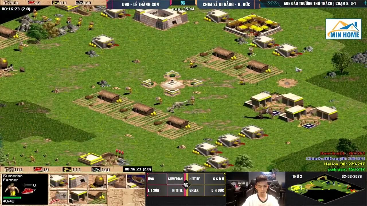 TEAM U98 vs TEAM CSĐN 22 RANDOM CHẠM 8