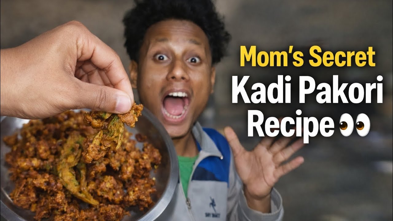 Mom’s Secret Kadi Pakori Recipe 👀